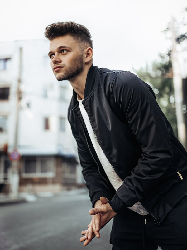 Giacca bomber leggera in nylon ripstop